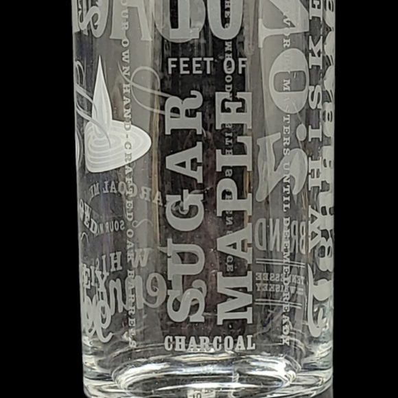 JACK DANIELS ETCHED OLD NO.7 BRAND TENNESSEE WHISKEY HIGHBALL GLASS SILV… - Picture 6 of 10